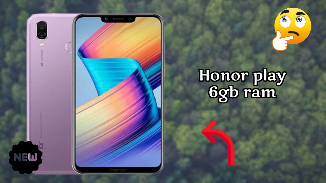 Honor Play 6GB RAM Display Size: 6.3 Inches (16 Cm) Screen Review