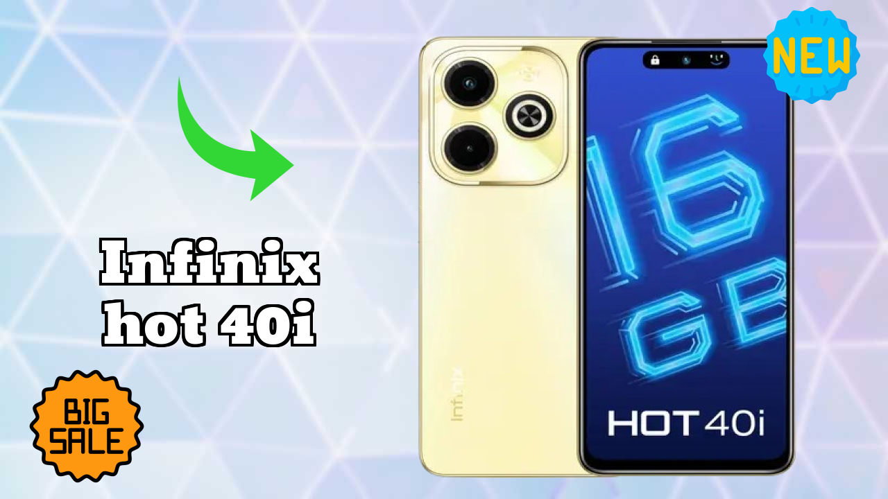Infinix Hot 40i Display Size: 6.6 Inches (16.76 Cm) Screen Analysis