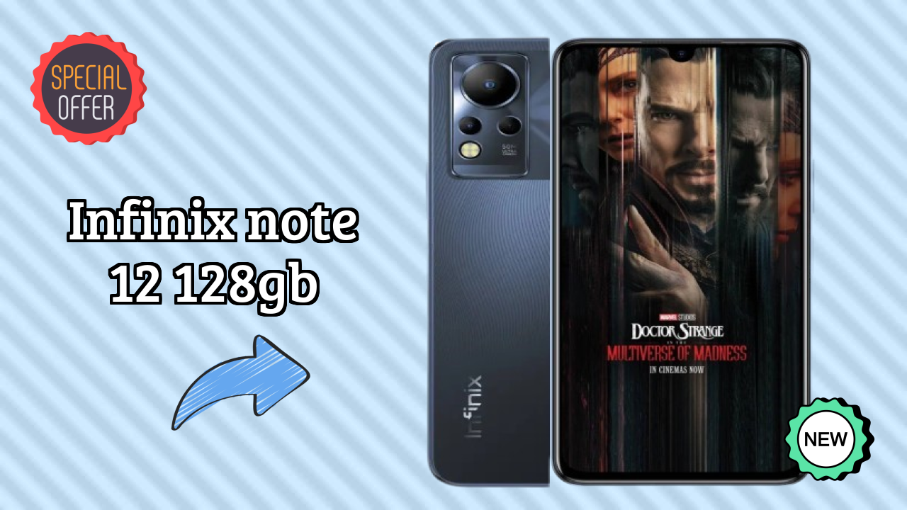 Infinix Note 12 128GB at ₹12,999 - Best Features Highlighted