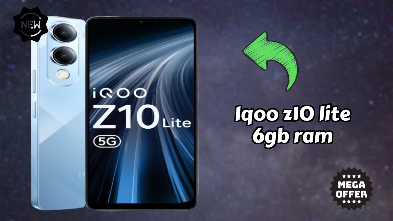 IQOO Z10 Lite 6GB RAM at ₹10,998 - Everything You Need to Know