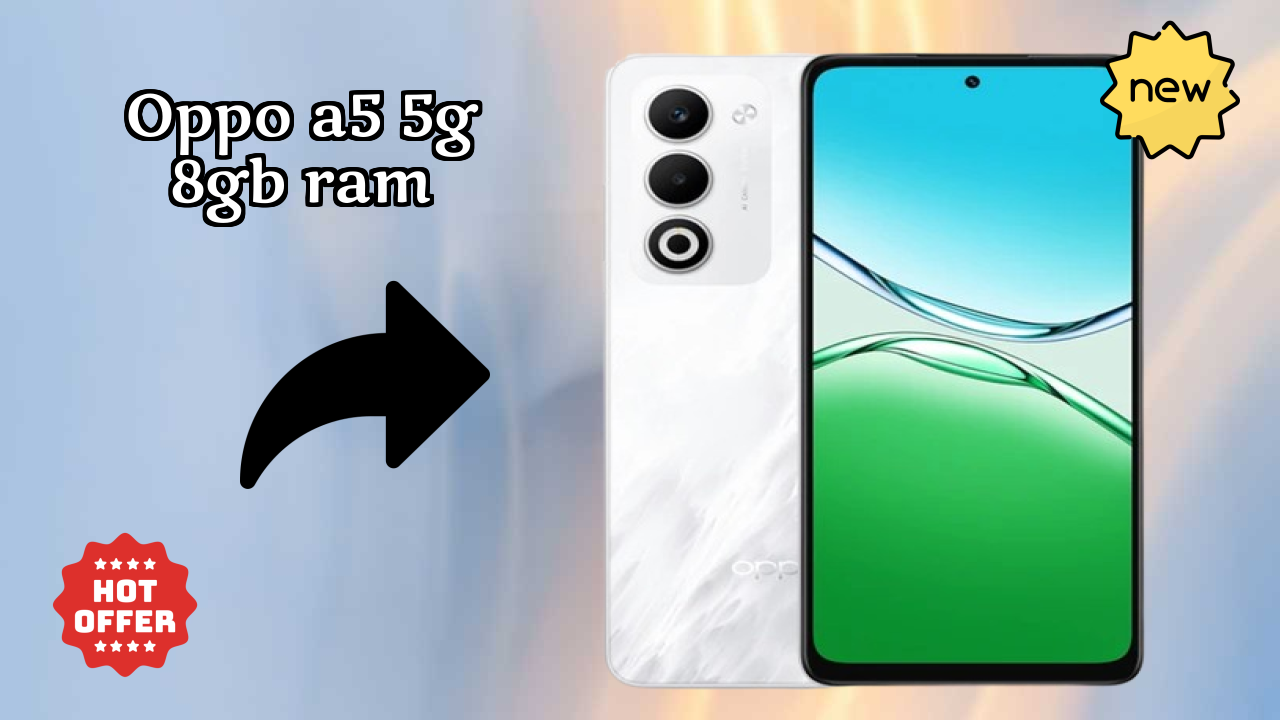 OPPO A5 5G 8GB RAM Display Size: 6.67 Inches (16.94 Cm) Screen Test