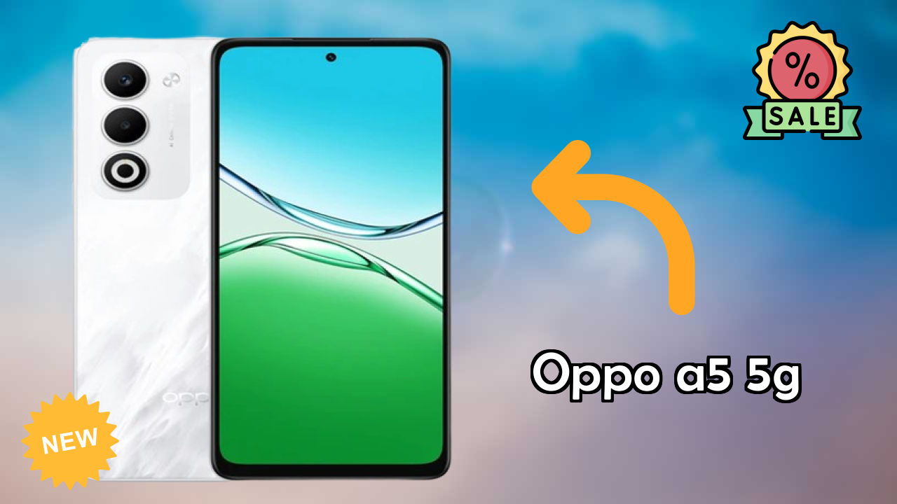 OPPO A5 5G Display Analysis: 6.67 Inches (16.94 Cm) Screen