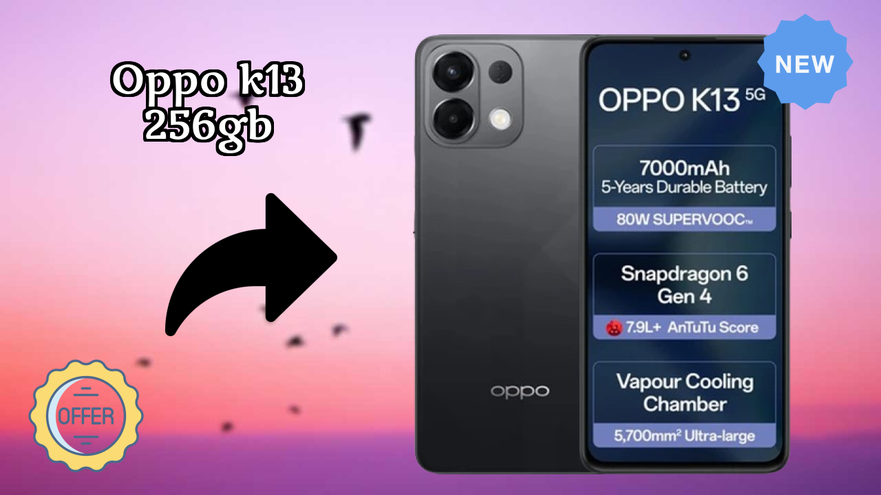 OPPO K13 256GB Processor Test: Snapdragon 6 Gen 4 Benchmarks