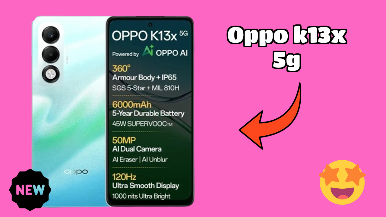 OPPO K13x 5G Display Review: 6.67 Inches (16.94 Cm) Screen Quality Test