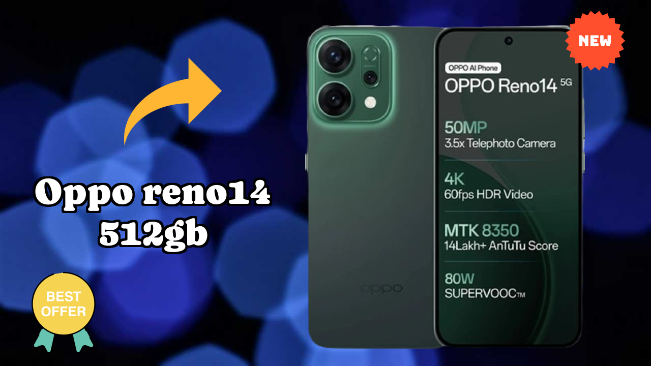 OPPO Reno14 512GB Battery Life: 6000 MAh Charging Speed