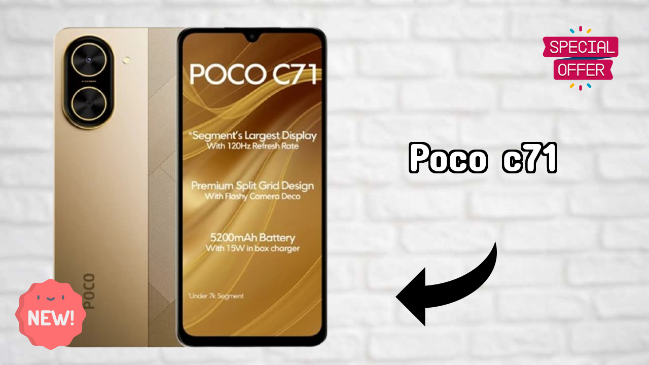 POCO C71 RAM Usage: Is 4 GB RAM Enough for Heavy Apps?