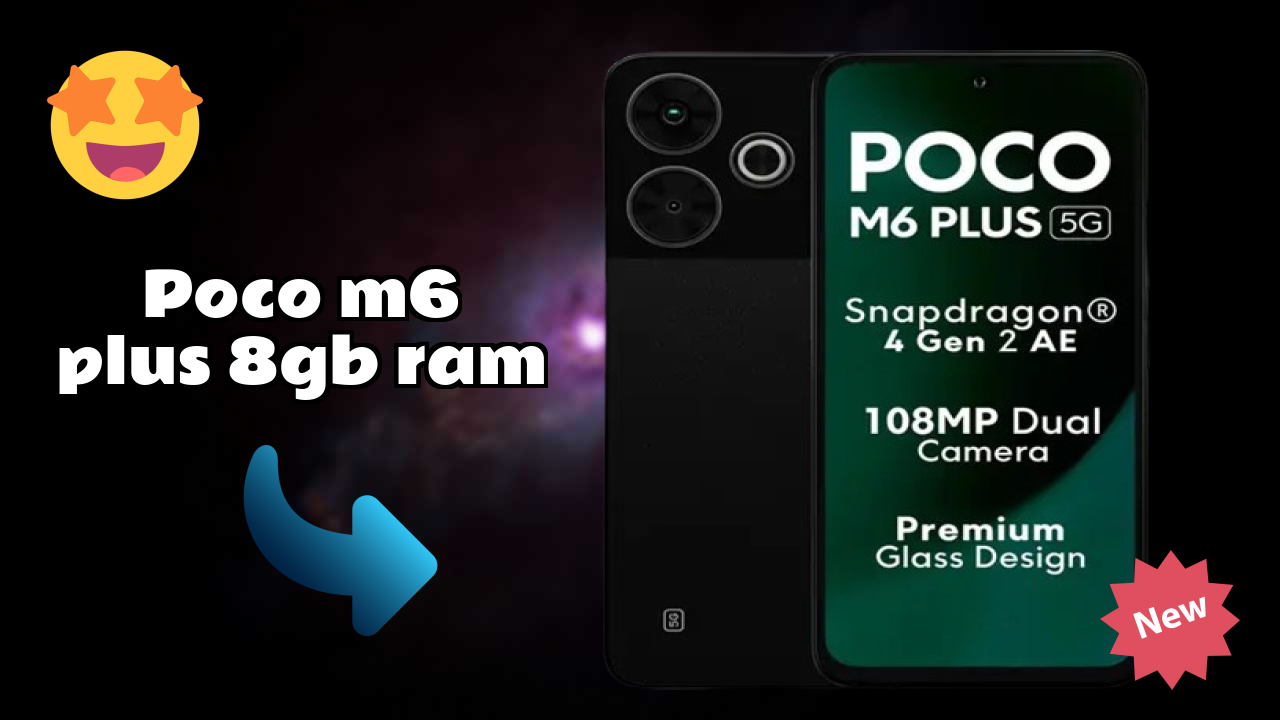 POCO M6 Plus 8GB RAM at ₹10,374 - Best Phone in This Price Range