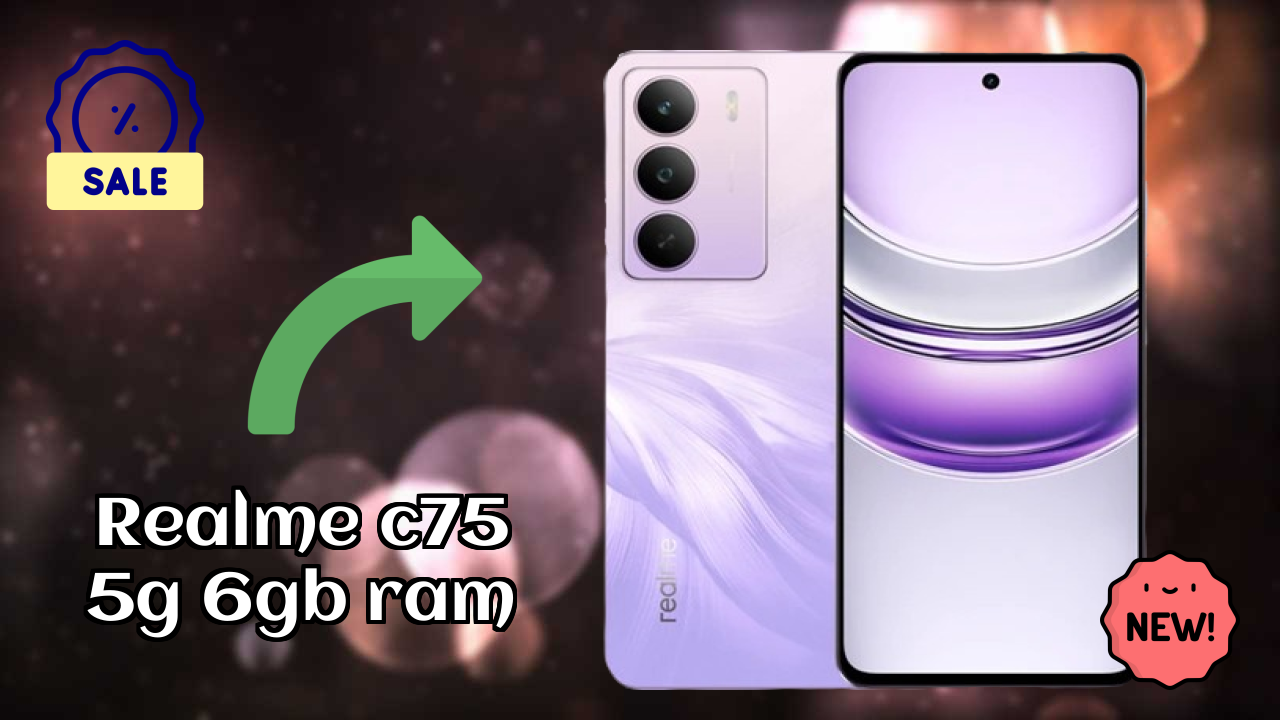 Realme C75 5G 6GB RAM at ₹12,999 - Best Phone Under This Price