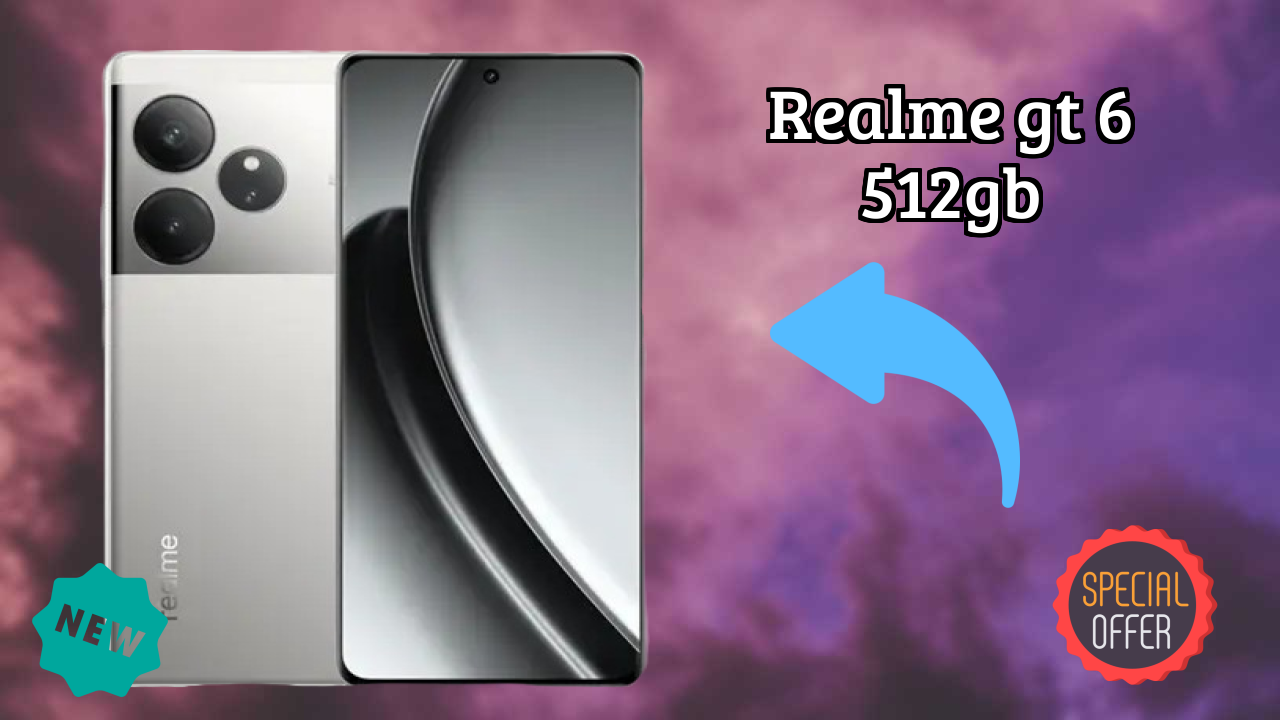 Realme GT 6 512GB Display Technology: 6.78 Inches (17.22 Cm) Screen