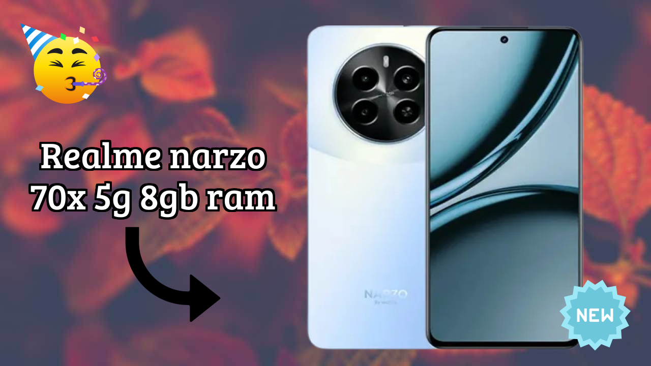 Realme Narzo 70x 5G 8GB RAM Price Alert: Dropped to ₹12,659 Today!