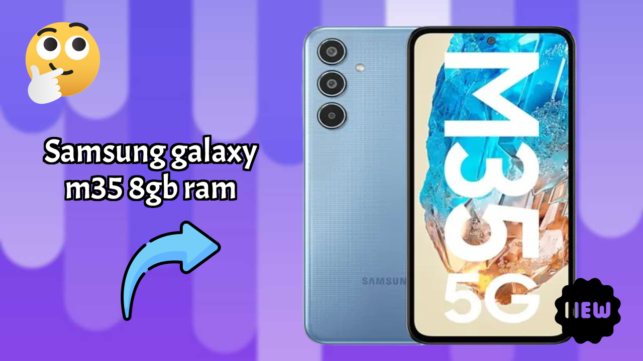 Samsung Galaxy M35 8GB RAM Gaming Performance with Samsung Exynos 1380 Processor
