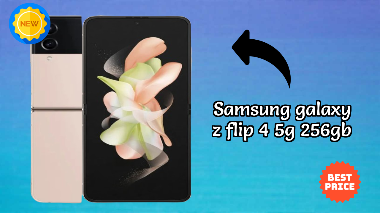 Samsung Galaxy Z Flip 4 5G 256GB Display Review: 6.7 Inches (17.02 Cm) Screen Test