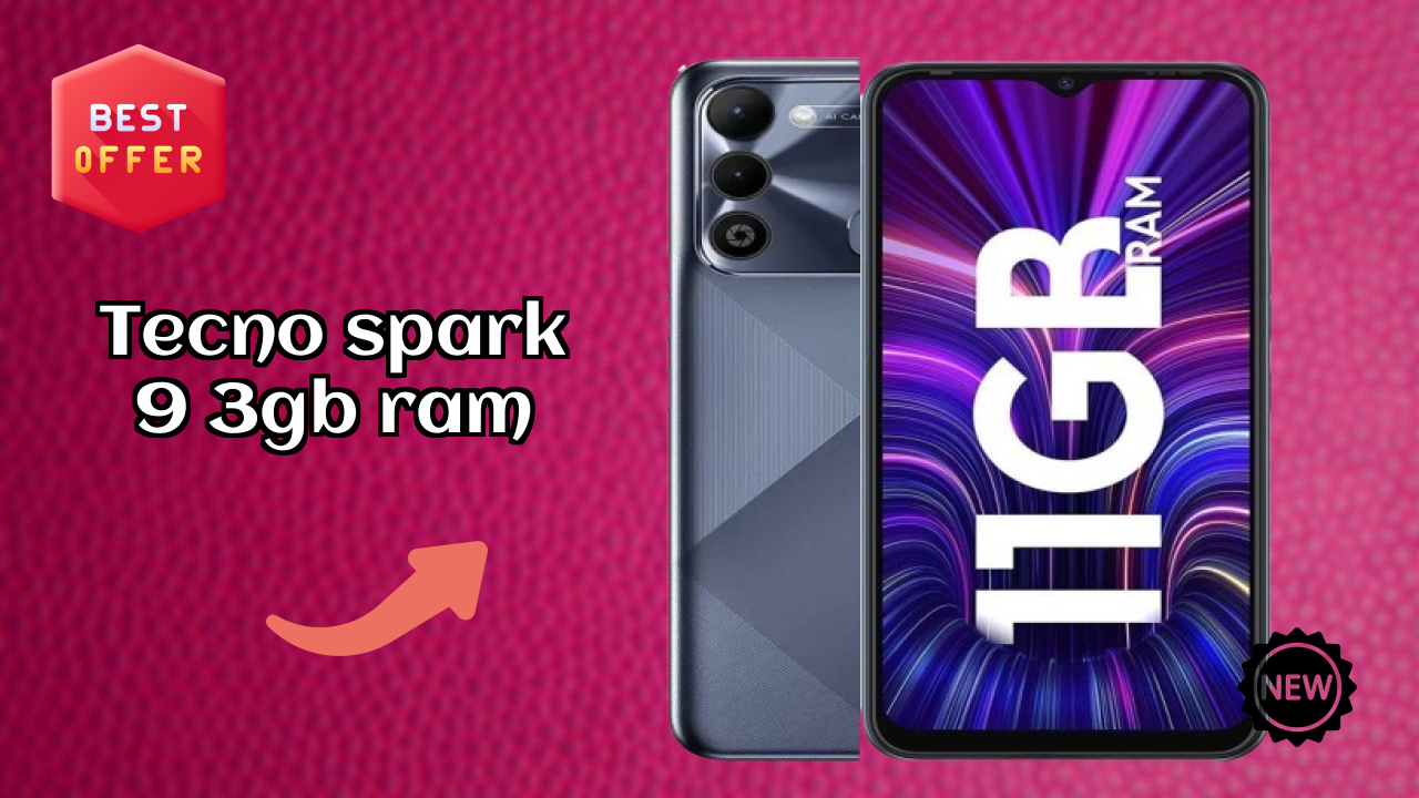 Tecno Spark 9 3GB RAM Performance: 3 GB RAM Gaming Check