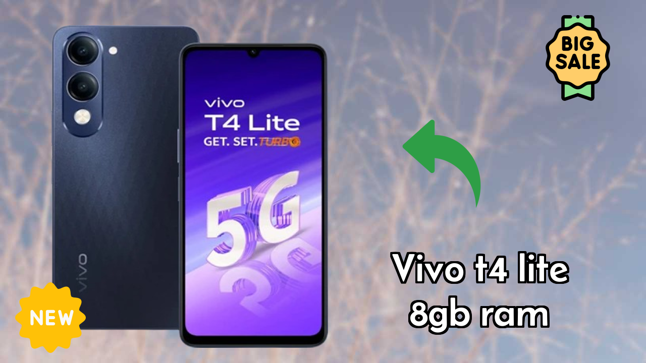 Vivo T4 Lite 8GB RAM Gaming Benchmarks: MediaTek Dimensity 6300 Tested