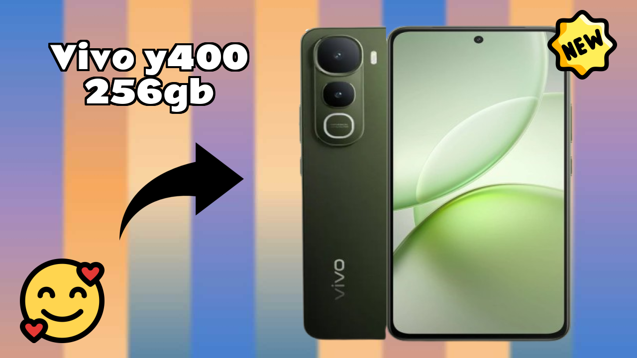 Vivo Y400 256GB Display Size: 6.67 Inches (16.94 Cm) Screen Quality